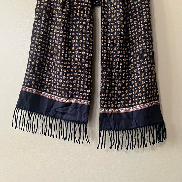Jos. A. Bank Other - Jos. A. Bank Navy and Gold Patterned Scarf